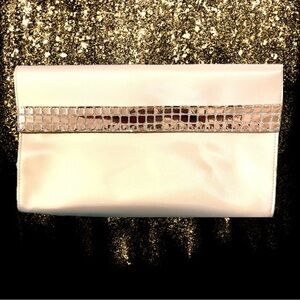 Dior Parfums Gold Cosmetic Bag Authentic